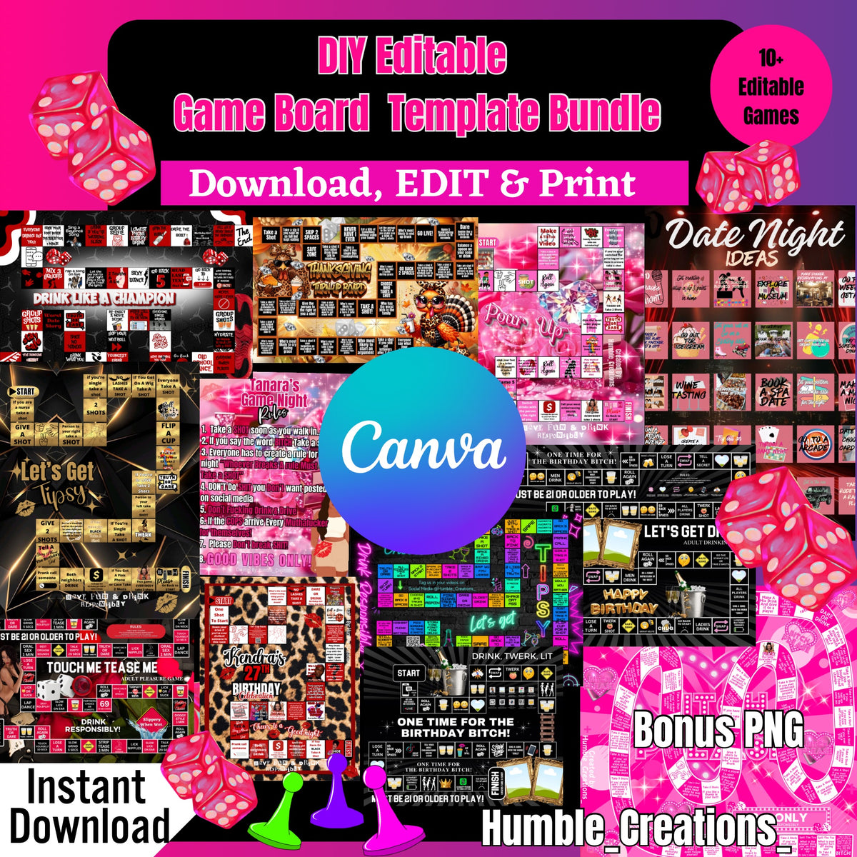 DIY Game Board Bundle
