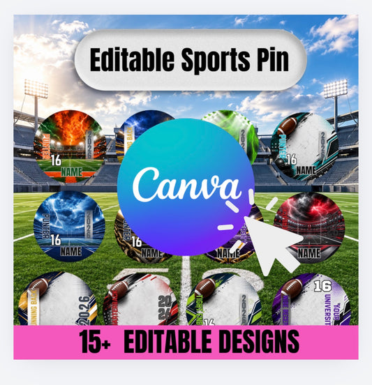 Sports Pin Edible Designs