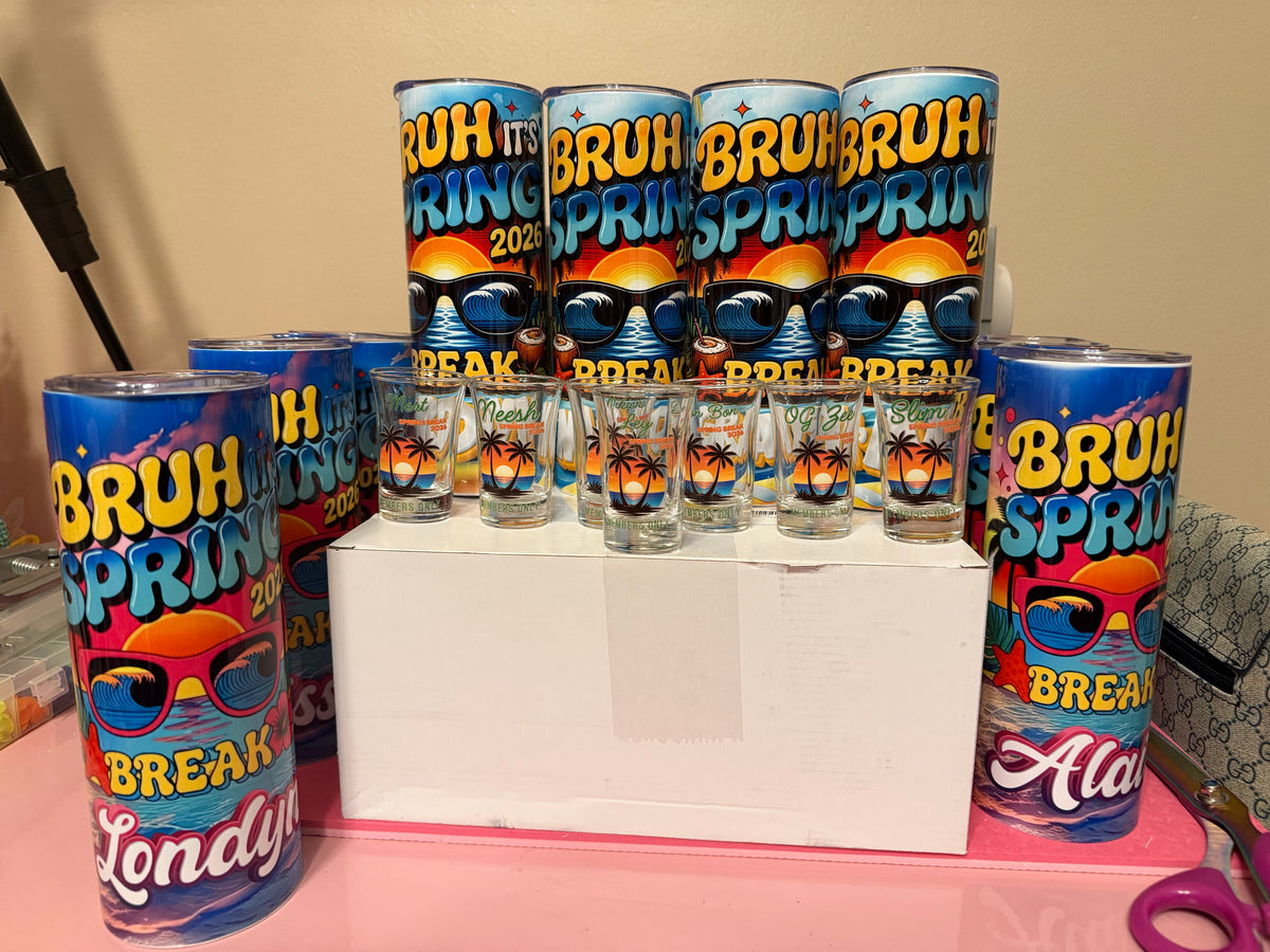 Custom 20 oz & 30 oz Skinny Sublimation Tumblers